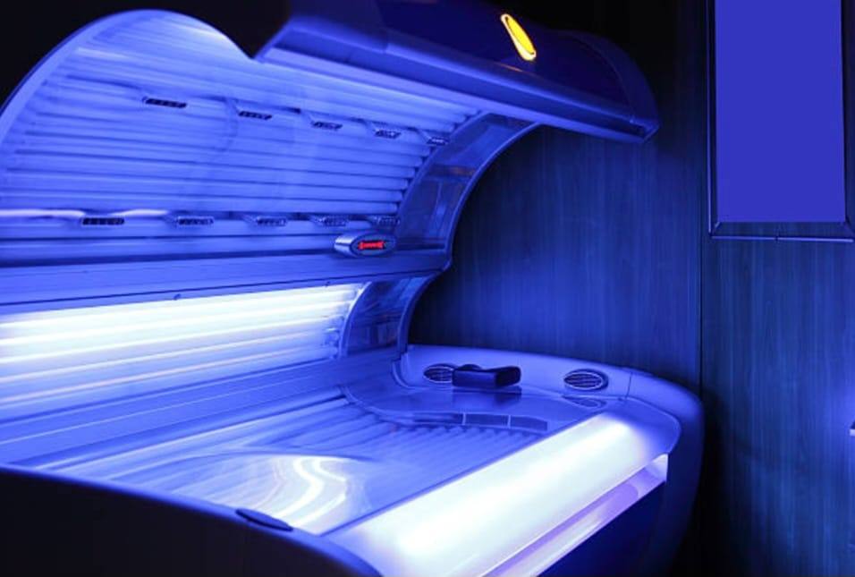 Horizontal sunbed